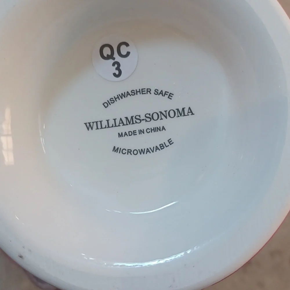 Williams-Sonoma Set of 3 Snowman Chef Mugs